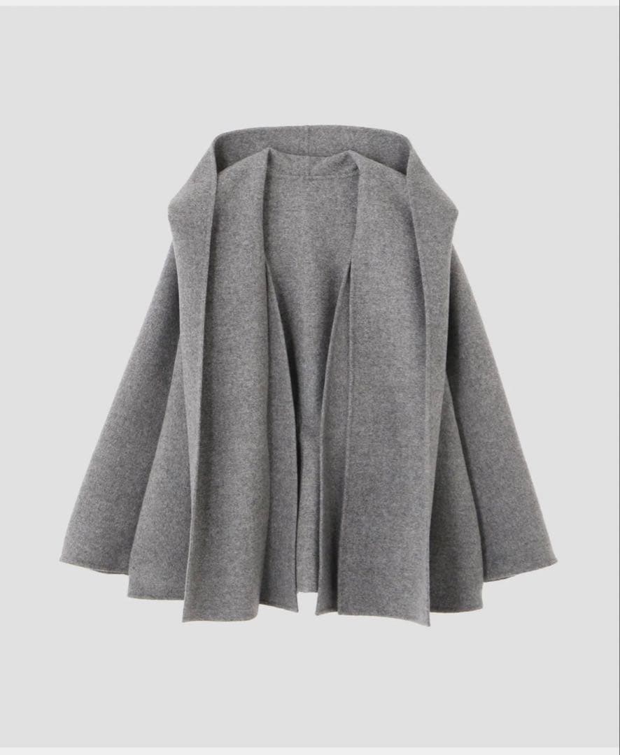 イレーヴ/ウールフードコート新品未使用