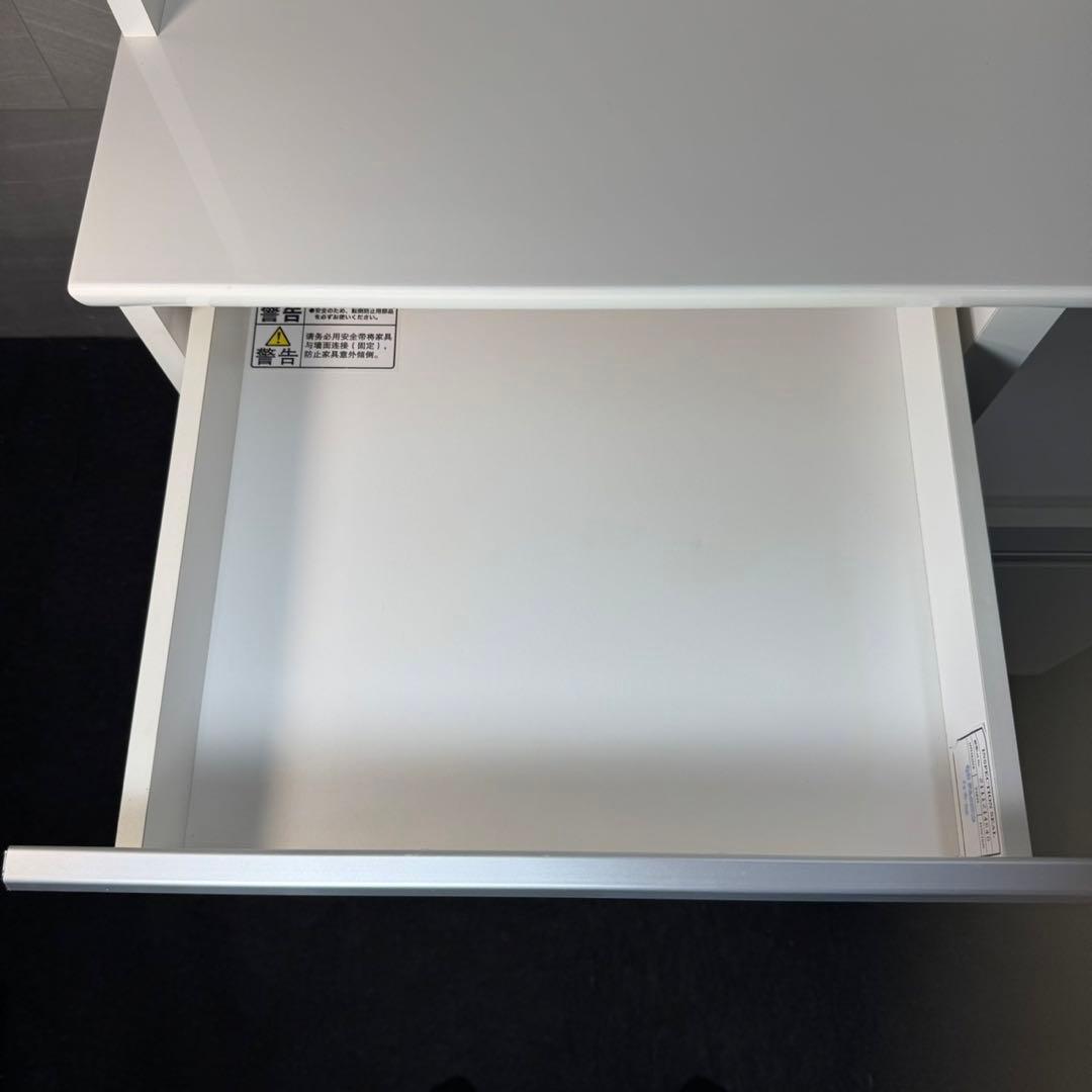 ニトリ 食器棚 レジューム 幅90cm シンプル キッチンボード d4629