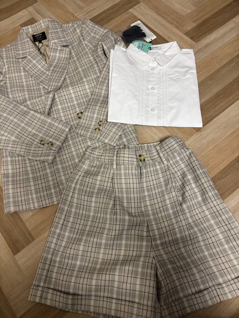 新品　160 ラブトキシック　フォーマル スーツ　セットアップ　シャツ付