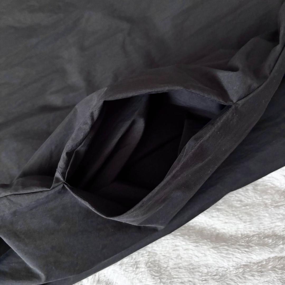 BEARDSLEY　ニットコンビワンピース　ブラック　ビアズリー　洗える　長袖