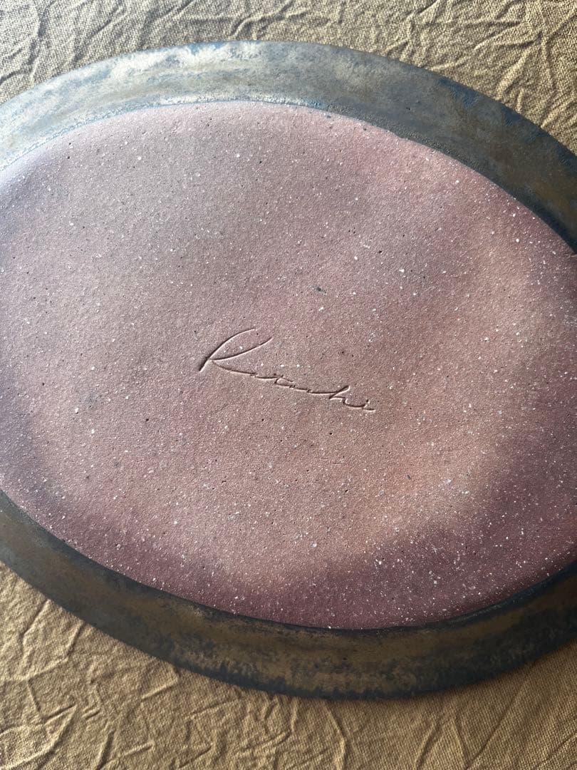 カタチ製作所　オーバルプレート　2枚