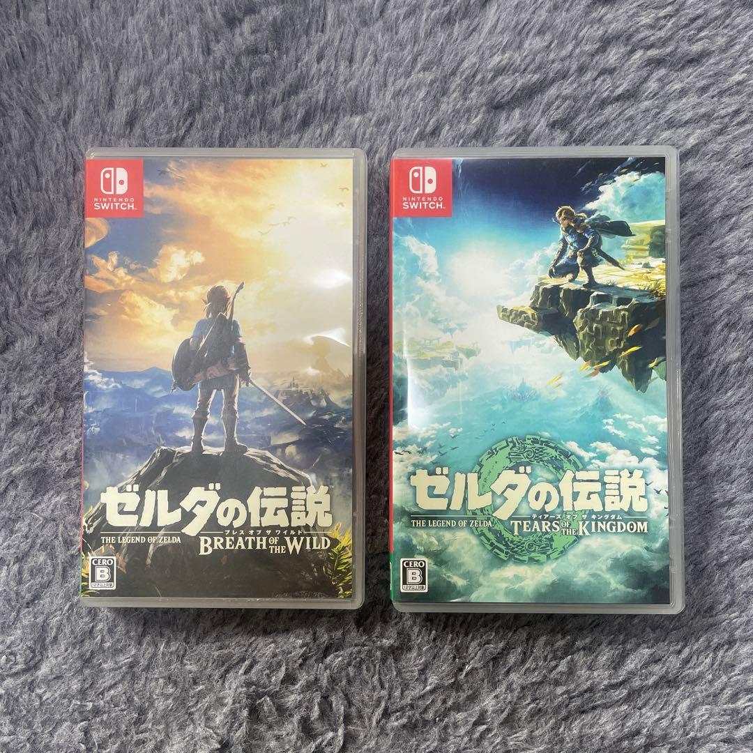 【セット販売】ゼルダの伝説 ブレスオブザワイルド/ ティアーズオブザキングダム