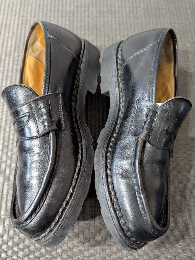 Paraboot パラブーツ ランス 革靴　ローファー　ドレス　7ハーフ 黒