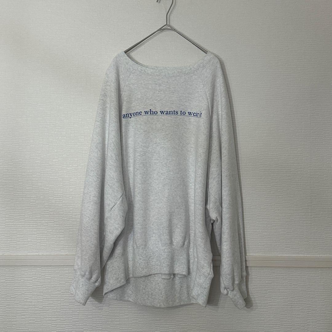 【新品タグ付き】haru×FRAMeWORKフレームワーク コラボロゴスウェット