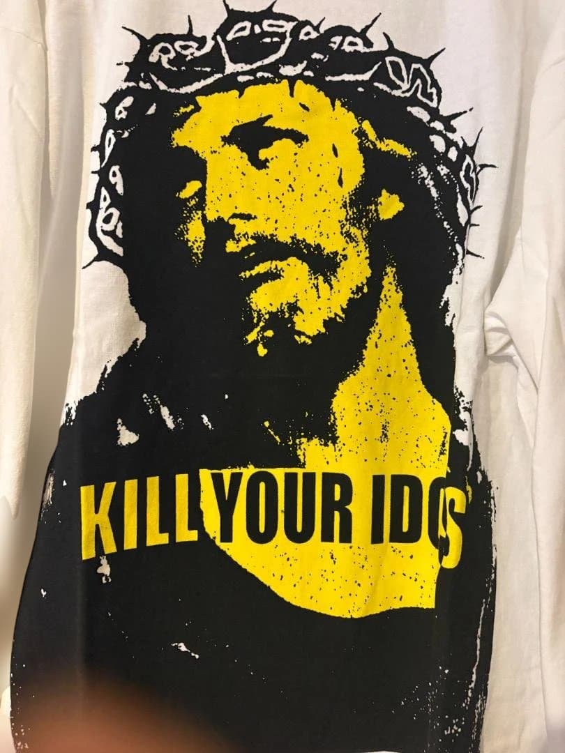 KILL YOUR IDOLS TERROR WORLD WIDE ロンT XL