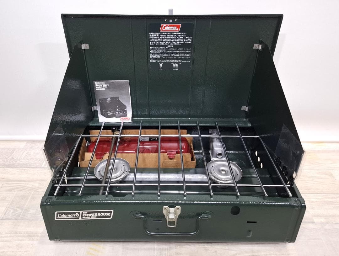 未使用★コールマン【パワーハウス 413H】93年3月★フューエルファネル付★