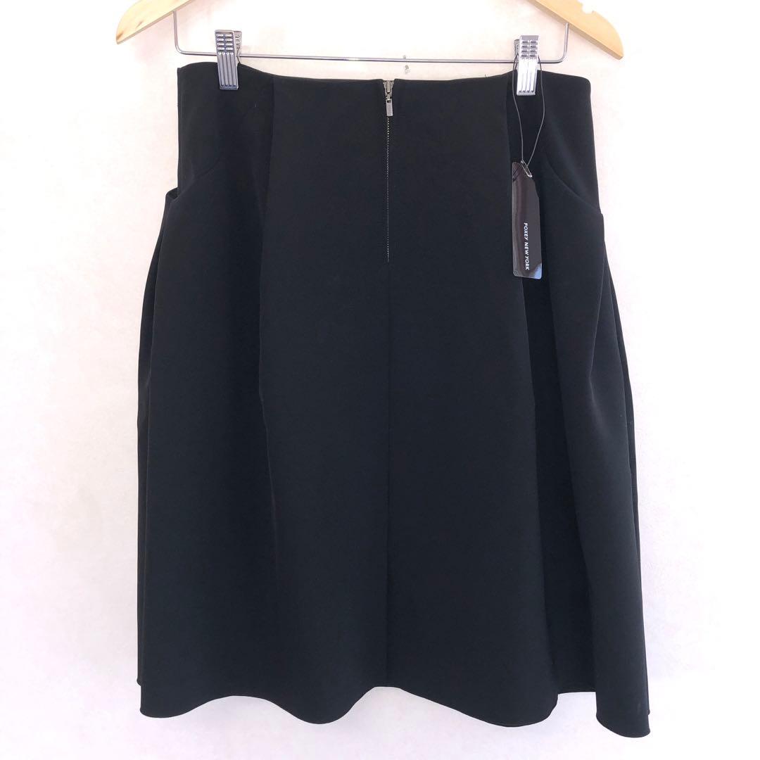 FOXEY New York フォクシーニューヨーク イリプス フレア スカート