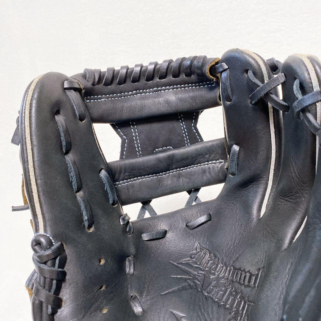 極美品　ミズノ　軟式グローブ　内野手　ダイヤモンドアビリティ　ブラック　一般軟式