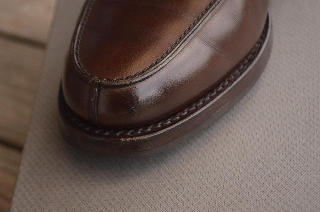 CROCKETT＆JONES　MORETON　7E　ダークブラウン　Uチップ