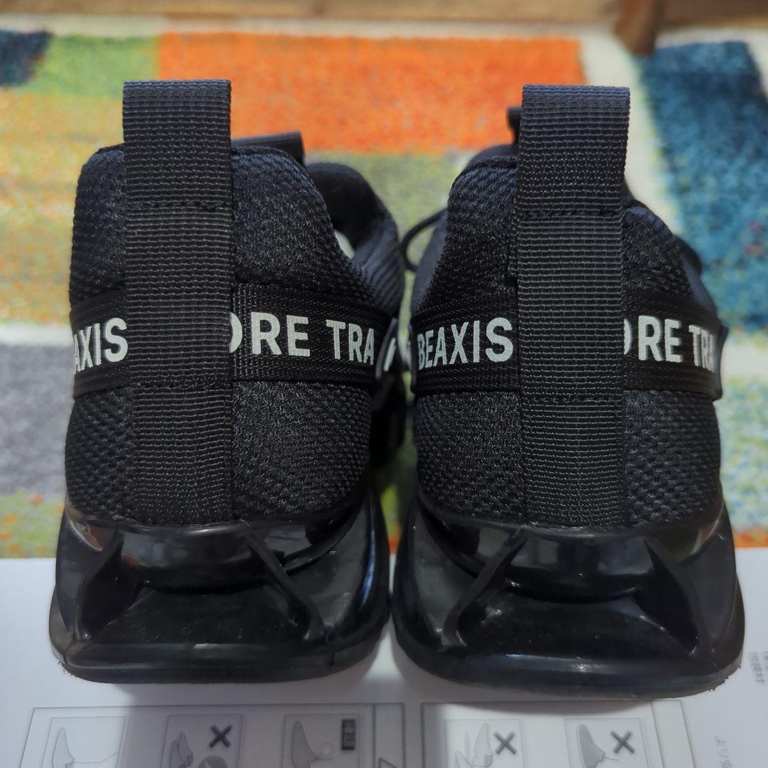 BEAXIS ブラック スニーカー