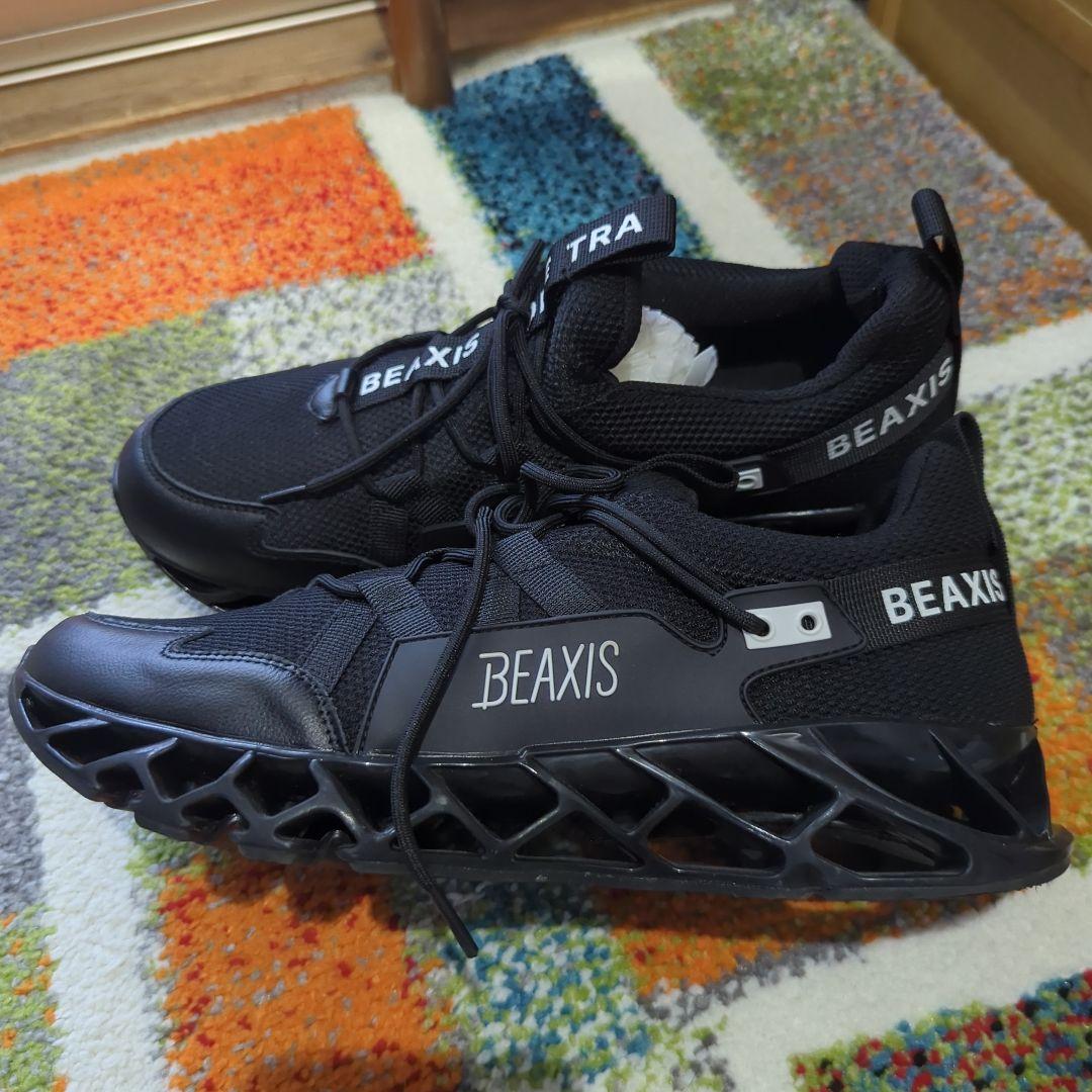 BEAXIS ブラック スニーカー