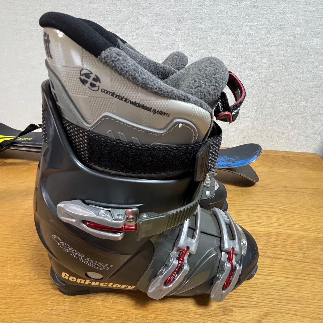 メンズショートスキーセット　Salomon GEN 27-27.5cm ブーツ付