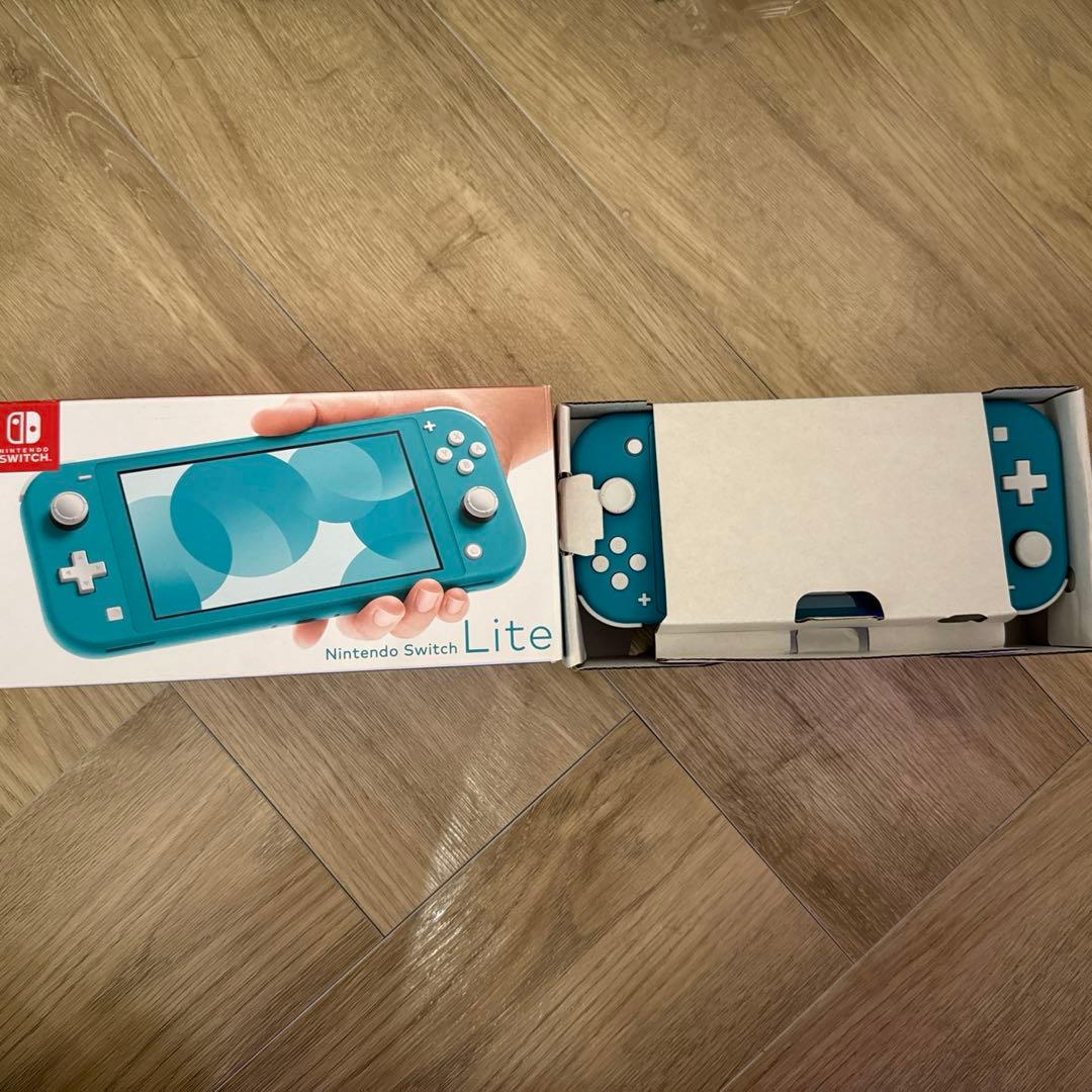 Nintendo Switch Lite ターコイズ 本体 ケース他付き