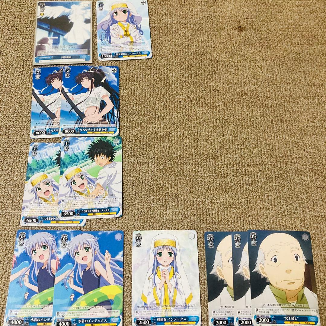 WS とある魔術の禁書目録・とある科学の超電磁砲デッキ、パーツセット