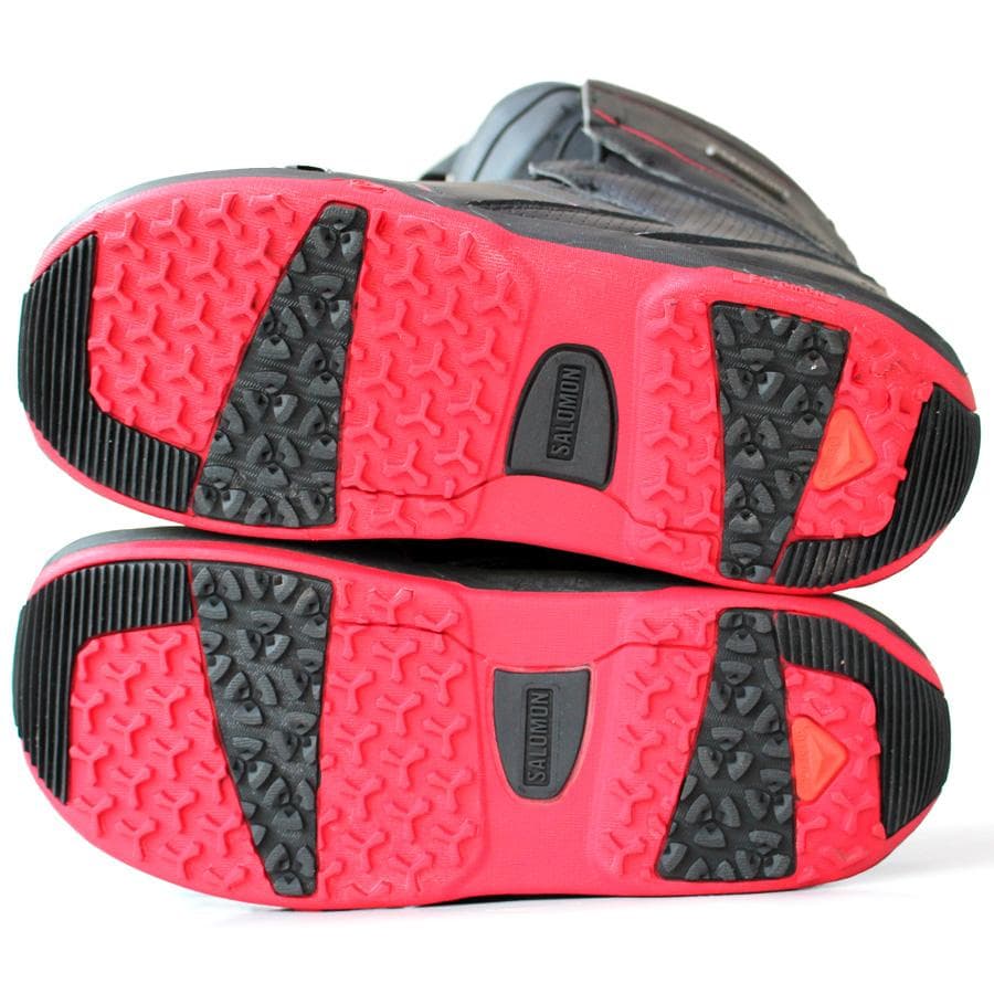 SALOMON FACTION スノーボードブーツ ブラック/レッド バッグ付き