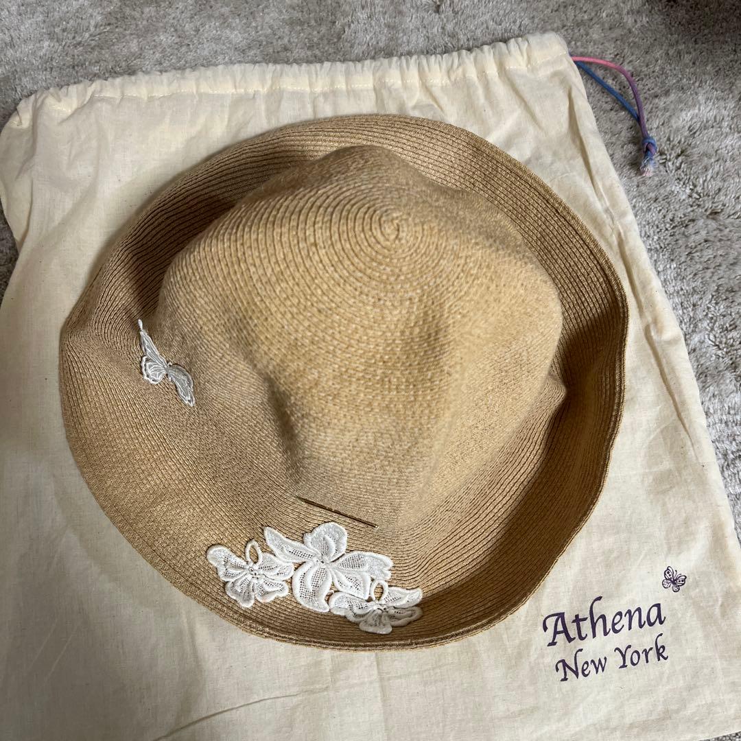 Athena New York アシーナニューヨーク　麦わら帽子　アマンダ