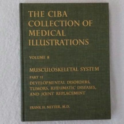 洋書・希少 CIBA医学イラスト集第8巻Ⅰ&Ⅱ フランクH.ネッター／英語版