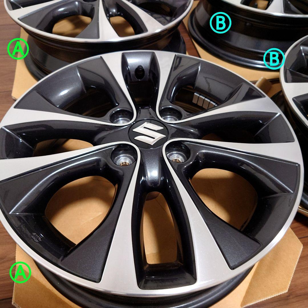 スペーシアカスタムZターボ　純正特別仕様15インチホイール 　2本　Ⓐセット