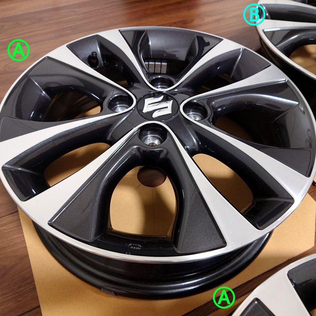 スペーシアカスタムZターボ　純正特別仕様15インチホイール 　2本　Ⓐセット