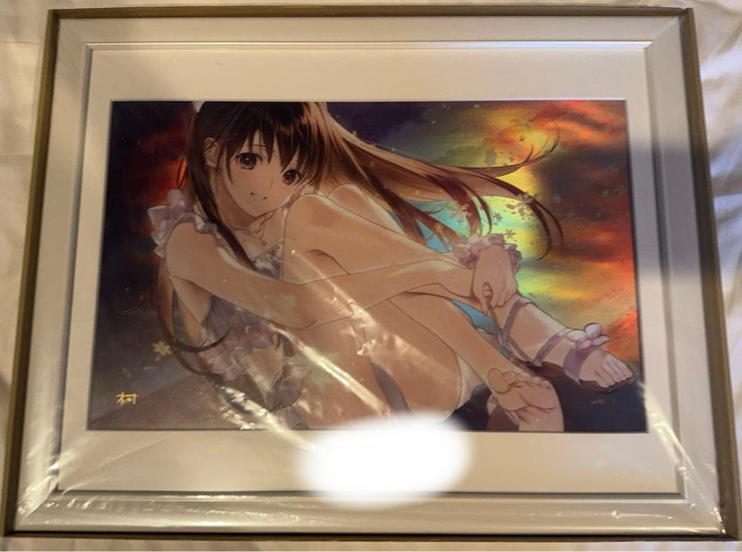 直筆サイン入り　クリスタアート「小木曽雪菜 2025 SUMMER」