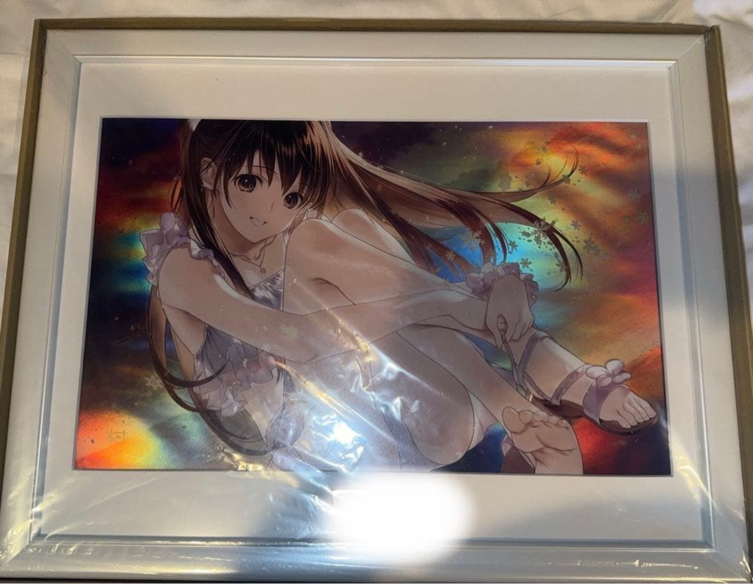 直筆サイン入り　クリスタアート「小木曽雪菜 2025 SUMMER」