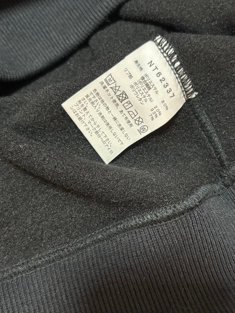 新品★THE NORTH FACE スモールロゴヘザースウェットクルー　S