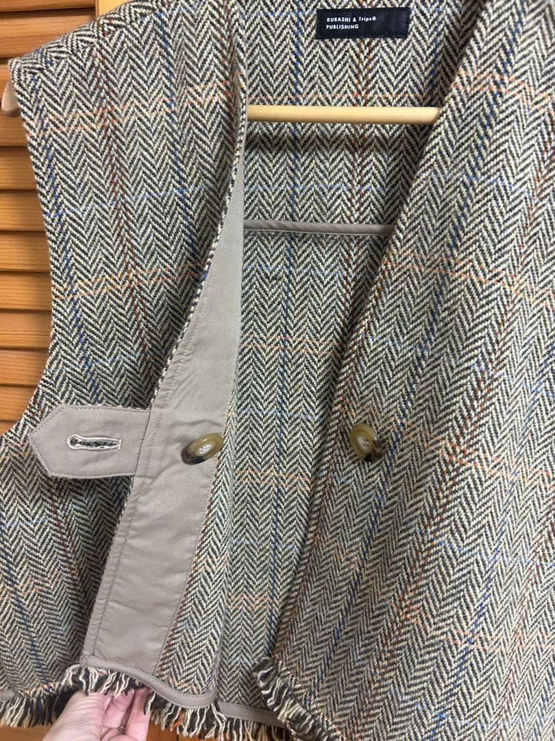 ツイードベスト　北欧暮らしの道具店