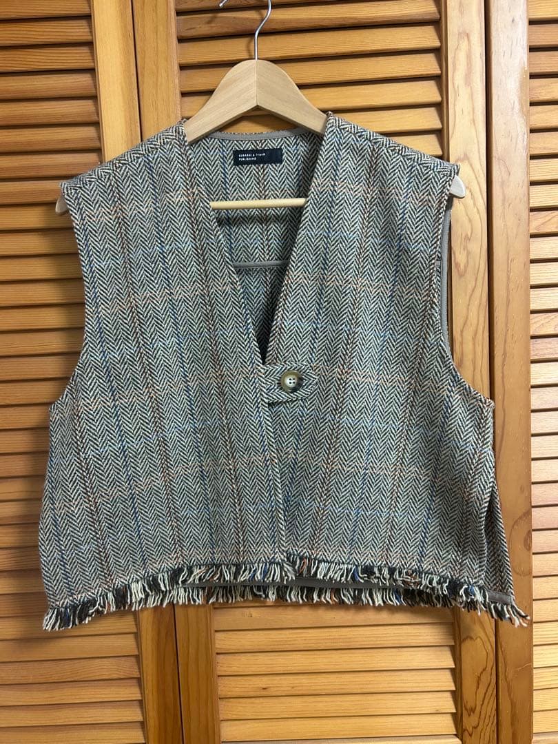 ツイードベスト　北欧暮らしの道具店