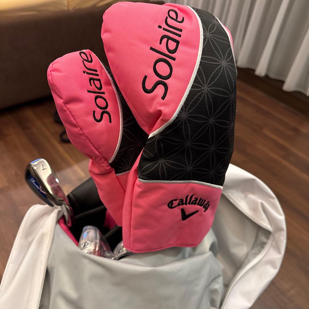 Callaway Solaire ゴルフバッグ・キャディバッグ　クラブセット