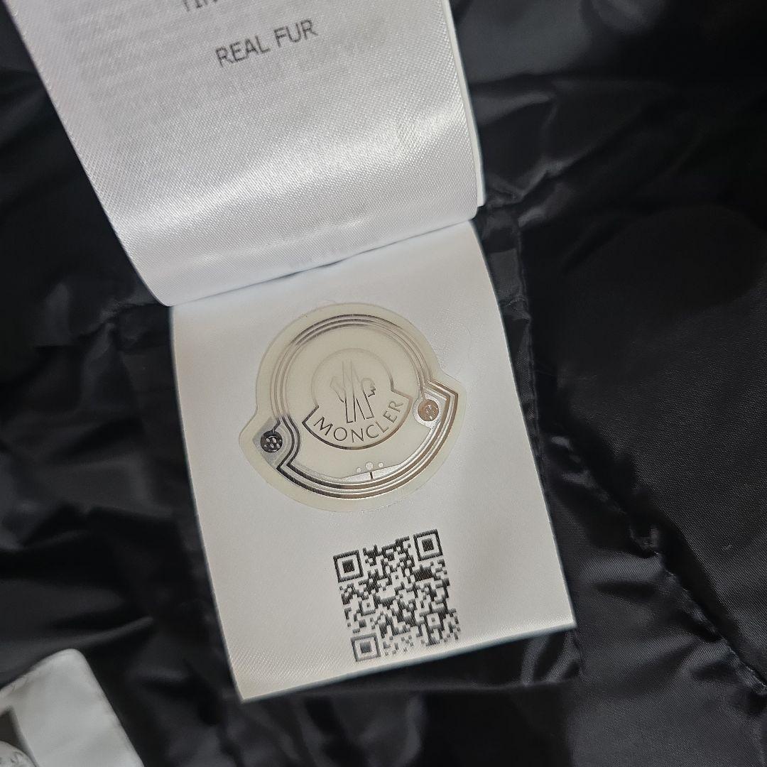 ★美品★　MONCLER ファー付きフードアウター ベージュ