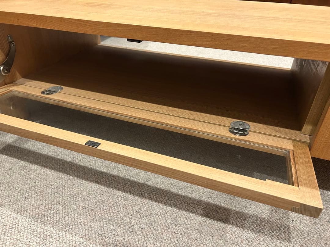 無印良品 テレビボード タモ材 幅150cm