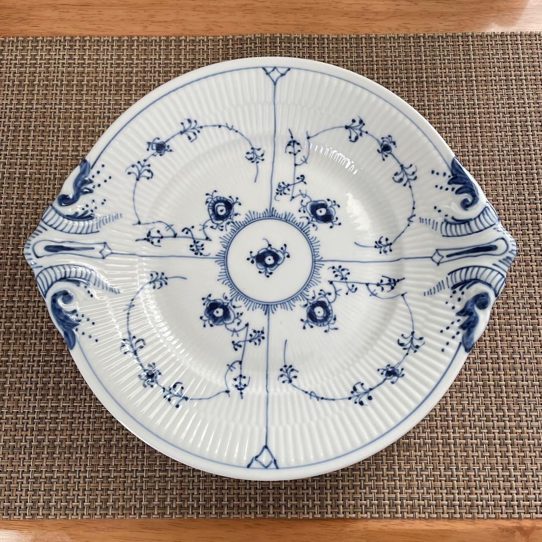 ☆katou☆ ロイヤルコペンハーゲン ブルーブルーテッド大皿
