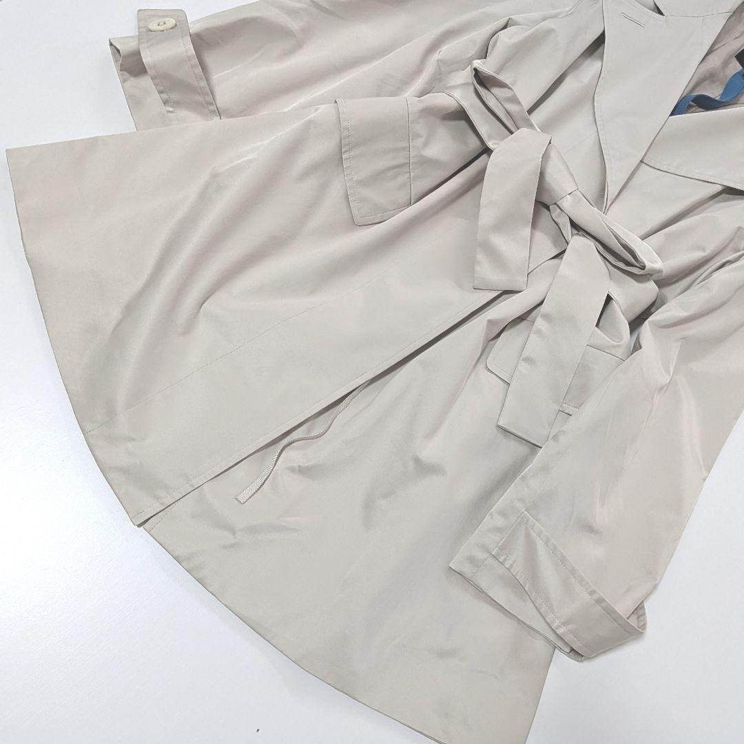 極美品 LANVIN COLLECTION ウエストリボンコート 40 L相当