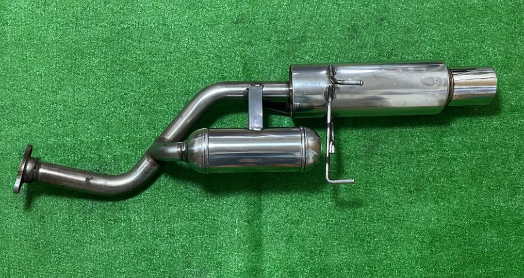 ホンダエアウェイブGJ1 HKSステンレスリアマフラーJASMA03S06965