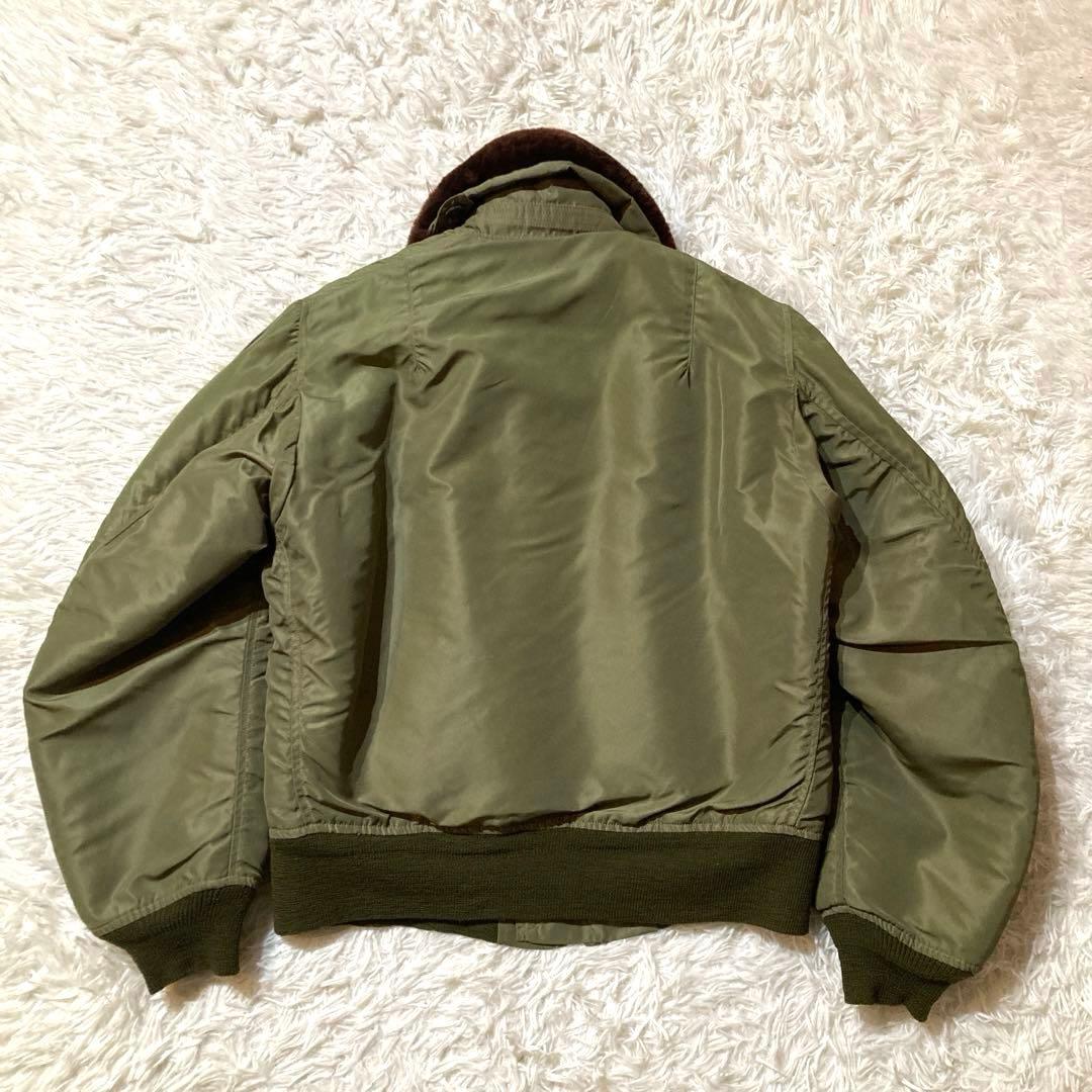 【バズリクソンズ】 B-15B 赤茶ボア　希少M品番 M13771 38サイズ