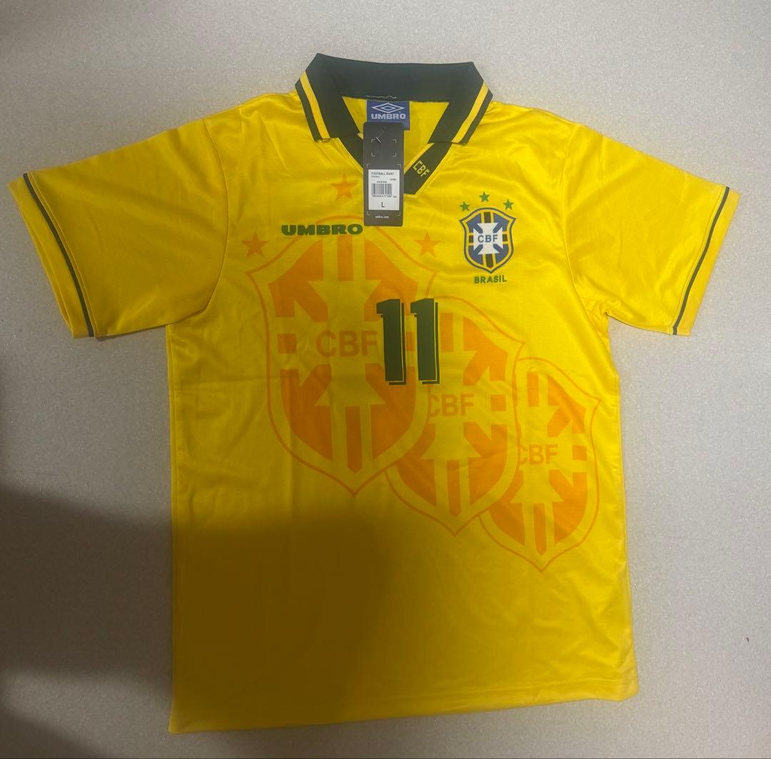 ブラジル代表 1994 ユニフォーム ホーム #11 ロマーリオ L UMBRO