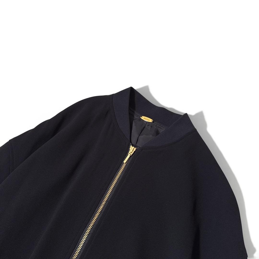 極美品✨️24AW　ドゥーズィエムクラス　Light ダブルクロス ブルゾン　黒