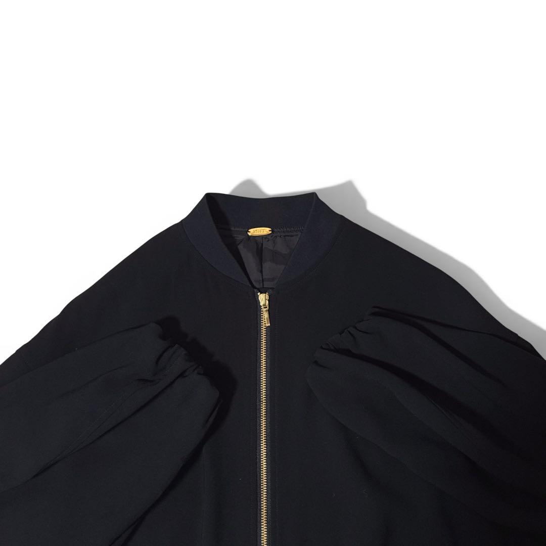 極美品✨️24AW　ドゥーズィエムクラス　Light ダブルクロス ブルゾン　黒