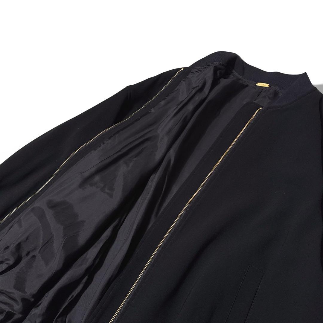 極美品✨️24AW　ドゥーズィエムクラス　Light ダブルクロス ブルゾン　黒