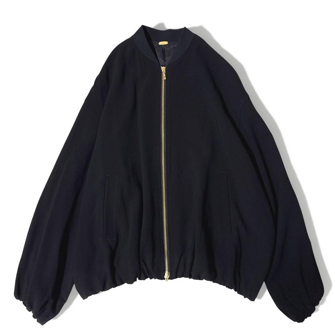 極美品✨️24AW　ドゥーズィエムクラス　Light ダブルクロス ブルゾン　黒