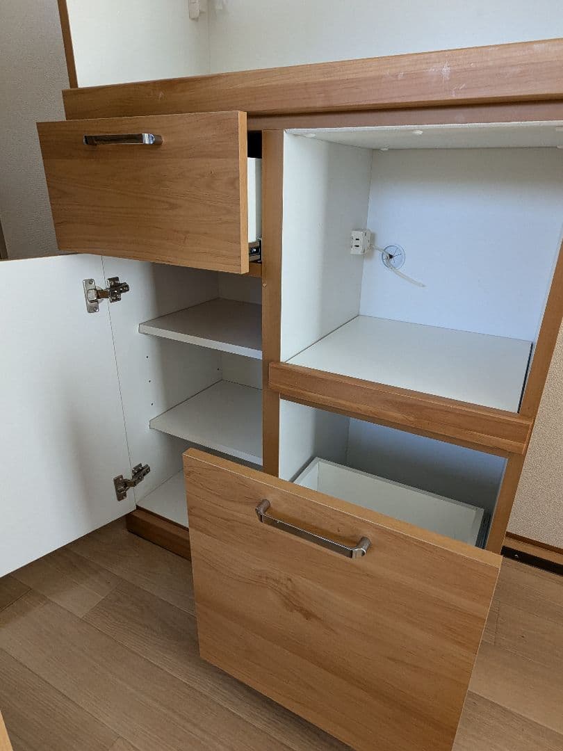 さやか 食器棚 レンジ台 キッチン収納 キッチンカウンター 国産