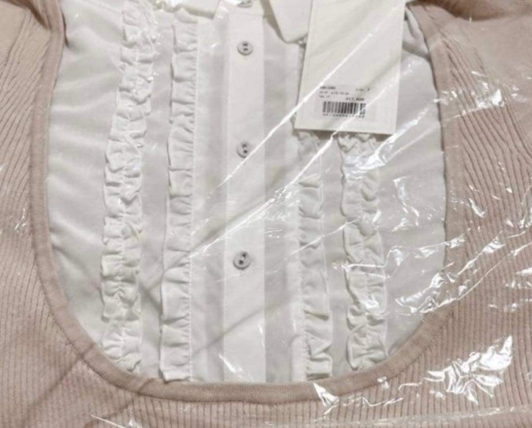 【最安値】andmary Lotta frill mini dress