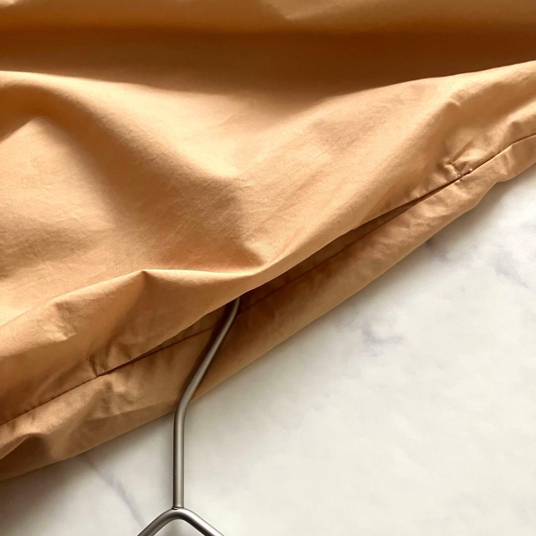 カレンソロジー　コットンドロストスリーブワンピース　マキシ丈　Vネック