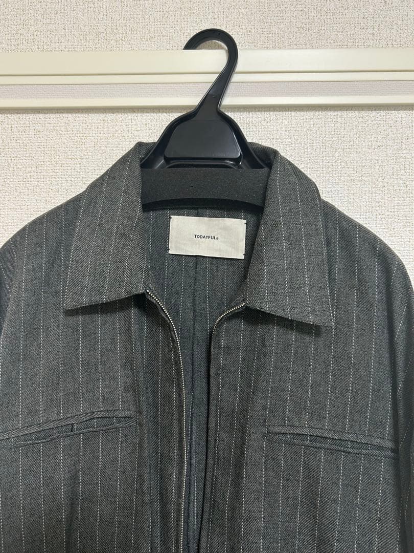 TODAYFUL ストライプジップコンビネーション38