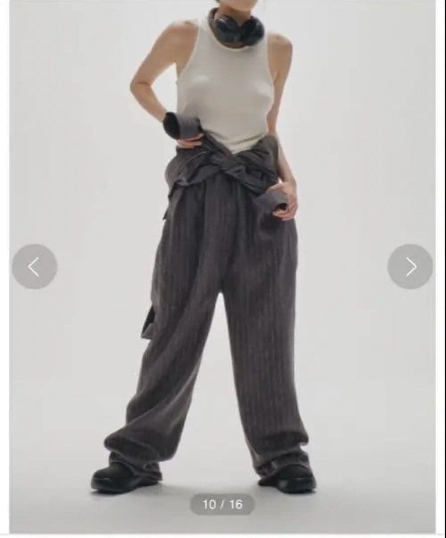 TODAYFUL ストライプジップコンビネーション38