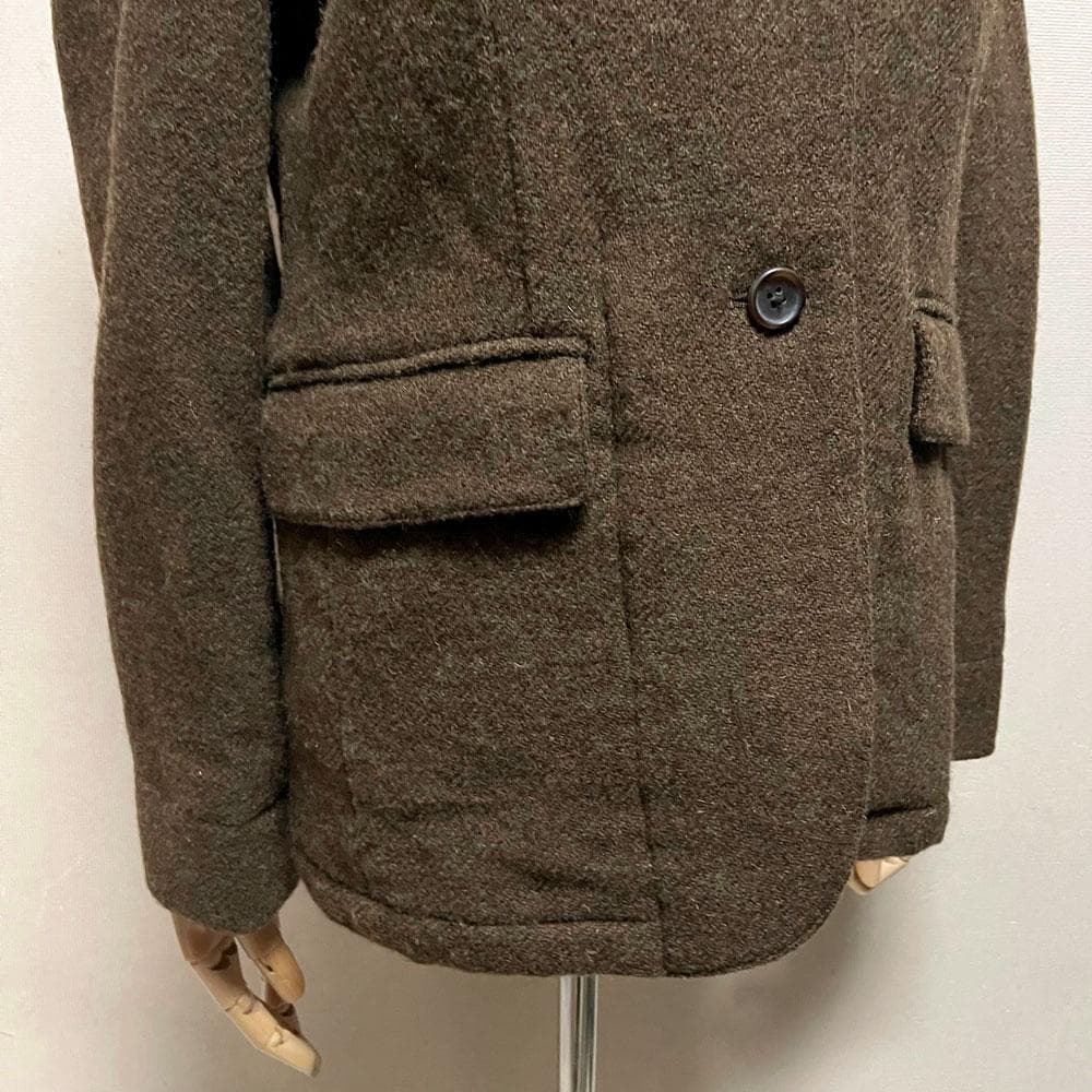 美品 旧タグ マーガレットハウエル ハリスツイード ジャケット ピークドラペル