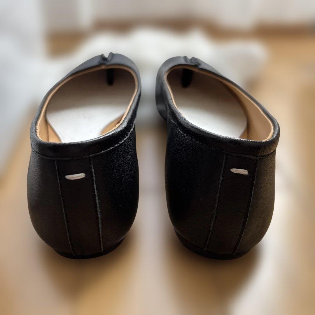 maison margiela Tabiバレエシューズ 39 Black