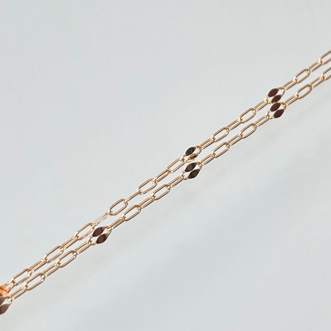 ete（エテ）K10YG ペタルチェーン ネックレス　現行品