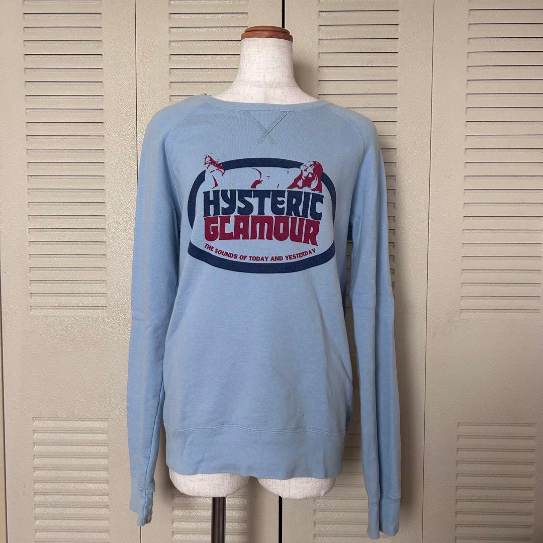 ヒスガールビックロゴ スウェット レア　ヒステリックグラマー