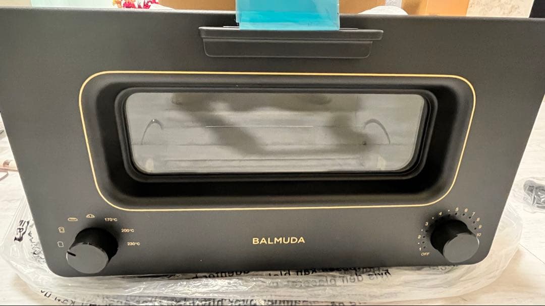 未使用品　BALMUDA トースター ブラック　2017年製